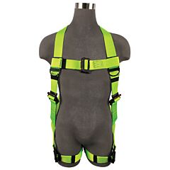 Safewaze Sw77225-Utqc-2X Arc Flash Full Body Harness, De 1D, De Mb Torso, De Mb Chest, De Qc Legs, Size 2X-Large