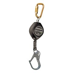Safewaze Fs-Fsp1411-W-Rbh Latitude Hd 11' Single Web Srl, Carabiner, Rebar Hook