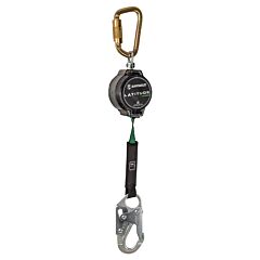 Safewaze 018-5004 Latitude Pro 7' Single Web Srl, Carabiner, Snap Hook