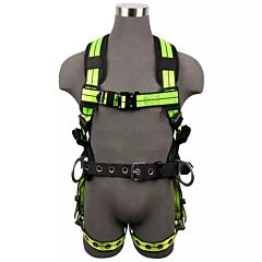 Safewaze Fs-Flex360-Xs Pro+ Construction Harness, 3D, Qc Chest, Tb Legs, Size X-Small