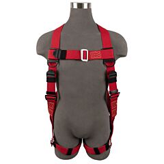 Safewaze Fs77425-We-L/Xl Welding Full Body Harness, 1D, Mb Chest, Mb Legs, Size Large/X-Large