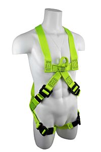 Safewaze Sw77125-Utqc-Sl-4X Arc Flash Full Body Harness, Soft Dorsal & Sternal Loop, De Mb Torso, De Qc Legs, Size 4X-Large