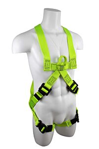 Safewaze Sw77125-Utqc-Xs Arc Flash Full Body Harness, De 1D, Soft Sternal Loop, De Mb Torso, De Qc Legs, Size X-Small