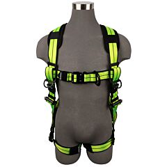 Safewaze Fs-Flex280-Fd-L/Xl Pro+ Full Body Harness, 1D, Qc Chest, Fd, Qc Legs, Size Large/X-Large