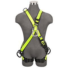 Safewaze Fs9000-Cos Wind & Tower Crossover Harness, Aluminum 3D, Qc Torso, Fd, Tb Legs, Size Universal