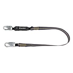 Safewaze Fs77330-Fr Welding 6' Energy Absorbing Lanyard, Snap Hook