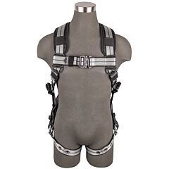 Safewaze 020-1234 Pro+ Slate Full Body Harness, Aluminum 1D, Aluminum Qc Chest, Tb Legs, Size 3X-Large