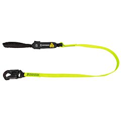 Safewaze Sw560-Af-De-Se Arc Flash 6' Energy Absorbing Lanyard, Dielectric Snap Hook, Soft Loop