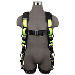 Safewaze 019-1064 Pro Full Body Harness, 3D, Mb Chest, Fd, Tb Legs, Size Large/X-Large