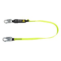 Safewaze Fs560-Af Arc Flash 6' Energy Absorbing Lanyard, Snap Hook
