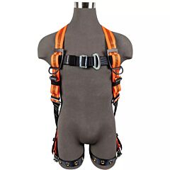 Safewaze Fs99285-Efd V-Line Full Body Harness, 3D, Mb Chest, Fd, Tb Legs, Size Universal