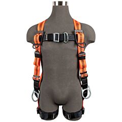 Safewaze Fs99281-Efd V-Line Full Body Harness, 3D, Mb Chest, Fd, Mb Legs, Size Universal