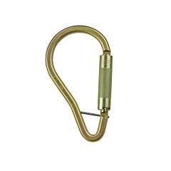 Safewaze Fs1017 Steel Boa Carabiner W/Captive Pin