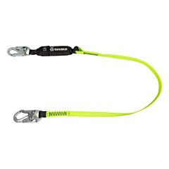 Safewaze Fs560 Pro 6' Energy Absorbing Lanyard, Snap Hook