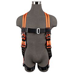 Safewaze Fs99280-E V-Line Full Body Harness, 1D, Mb Chest, Mb Legs, Size Universal