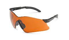 Gateway Safety 14Gb69 Hawk Safety Glasses, Black Temples, Blue Light Filter Lens