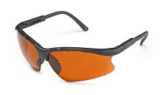 Gateway Safety 16Gb69 Scorpion Safety Glasses, Black Frame, Blue Light Filter Lens