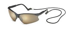 Gateway Safety 16Gb6M Scorpion Safety Glasses, Black Frame, Mocha Mirror Lens