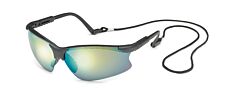 Gateway Safety 16Gb7M Scorpion Safety Glasses, Black Frame, Gold Mirror Lens