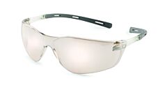 Gateway Safety 20Gy0M Ellipse Safety Glasses, Gray Temples, Clear In/Out Mirror Lens