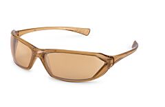 Gateway Safety 23Cl5M Metro Safety Glasses, Caramel Frame, Bronze Mirror Lens