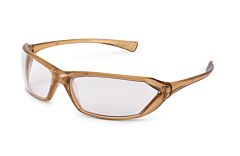 Gateway Safety 23Cl80 Metro Safety Glasses, Caramel Frame, Clear Lens