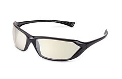 Gateway Safety 23Gb0M Metro Safety Glasses, Black Frame, Clear In/Out Mirror Lens