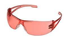 Gateway Safety 2774 Varsity Safety Glasses, Vermilion Temples, Vermilion Lens