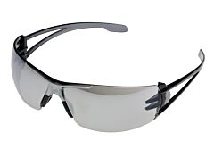 Gateway Safety 278M Varsity Safety Glasses, Gray Temples, Silver Mirror Lens