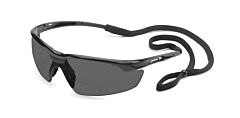 Gateway Safety 28Mg20 Conqueror Mag Safety Glasses, Black Frame, Gray Lens, 2.0 Diopter