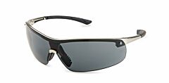 Gateway Safety 34Gm83 Ingot Safety Glasses, Gunmetal Frame, Gray Lens