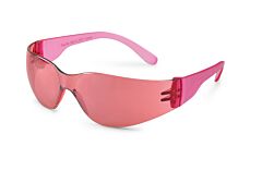 Gateway Safety 36Pk11 Starlite Sm Safety Glasses, Size Small, Pink Temples, Pink Mirror Lens