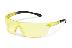 Gateway Safety 4475 Starlite Squared Safety Glasses, Amber Temples, Amber Lens