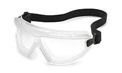 Gateway Safety 45080 Wheelz Safety Goggles, Clear Frame, Clear Lens