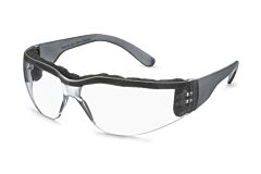 Gateway Safety 46Fm79 Starlite Foam Safety Glasses, Black Temples, Foam Edge, Clear Fx2 Anti-Fog Lens