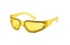 Gateway Safety 46Fp88 Starlite Foampro Safety Glasses, Amber Temples, Amber Fx2 Anti-Fog Lens