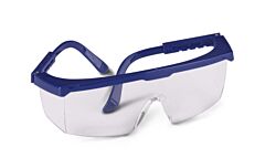 Gateway Safety 49Rb80 Strobe Safety Glasses, Blue Frame, Clear Lens