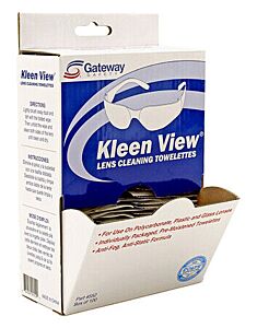 Gateway Safety 552 Safety Glasses Lens Cleaning Towelettes, Case Of 1000 Each