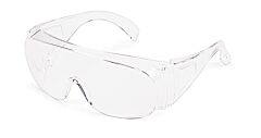 Gateway Safety 5880 Utility Vs Safety Glasses, Clear Temples, Uncoated Clear Lens, Dispenser Box