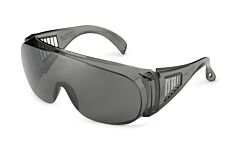 Gateway Safety 5883 Utility Vs Safety Glasses, Gray Temples, Uncoated Gray Lens, Dispenser Box