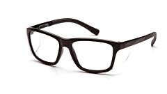 Pyramex Sb10710D Conaire Safety Glasses, Black Frame, Clear Lens