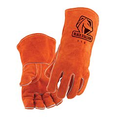 Black Stallion 110L Select Shoulder Split Cowhide Standard Welding Gloves, Size Large