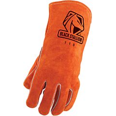 Black Stallion 110Lhl Select Shoulder Split Cowhide--Left Standard Welding Gloves, Size Large