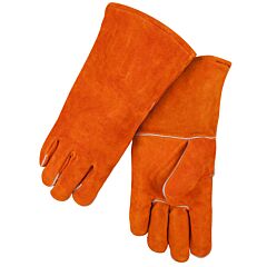 Black Stallion 112 Shoulder Split Cowhide Basic Welding Gloves, Size Large