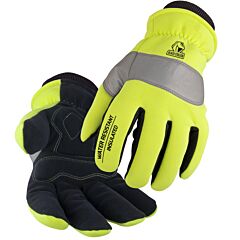 Black Stallion 15Hvm Spandex And Synthetic Leather Insulated Mechanic'S Style Gloves, Size Medium