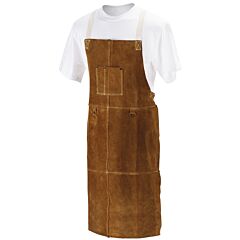 Black Stallion 42A Side Split Cowhide Leather 42 Inch Welding Bib Apron