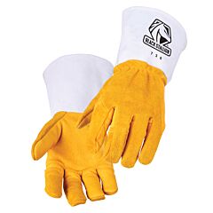 Black Stallion 730Xxl Maximus Premium Grain/Split Cowhide Stick Welding Glove, Size 2X-Large