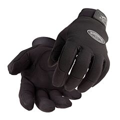 Black Stallion 99Plusm-Blk Action Spandex With Titan Synthetic Reinforced Ergonomic Gloves, Size Medium
