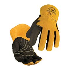 Black Stallion Bm88Cr-Xl Premium Grain Pigskin Palm, Cowhide Back A5 Cut Resistant Mig Welding Gloves, Size X-Large