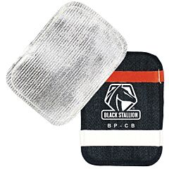 Black Stallion Bp-Cb Alum. Fiberglass And Carbon Fiber Carbonmax Universal Glove Backpad